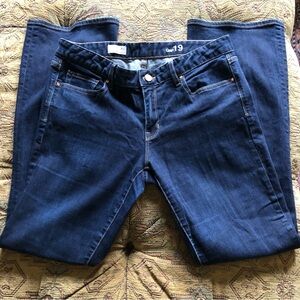 GAP Curvy Bootcut Jeans Size 10 30 Dark Wash Mid-Rise